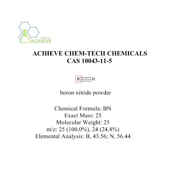 Boron nitride structure CAS 10043-11-5 | Shaanxi BLOOM Tech Co., Ltd