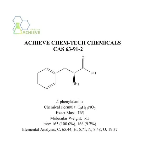 L-phénylalanine Powder Cas 63-91-2