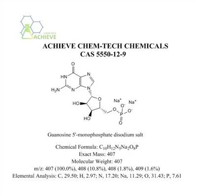 Guanosine 5'-monophosphate sel disodique CAS 5550-12-9
