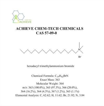 Bromure hexadécyl triméthylammonium CAS 57-09-0