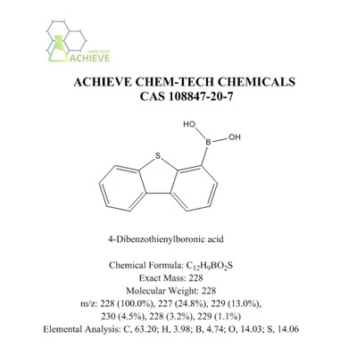 Acide 4-dibenzothiophèneboronique CAS 108847-20-7