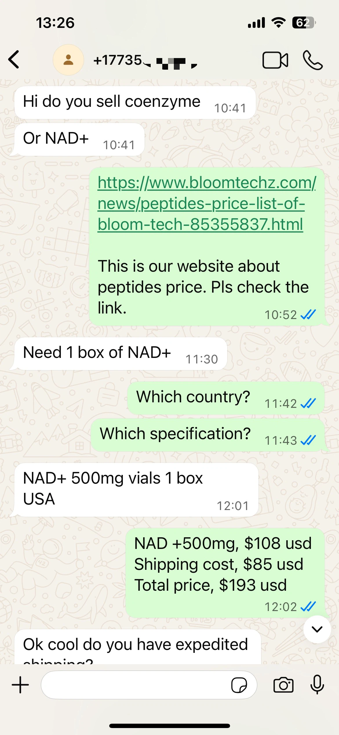 NAD+ 500mg&Glutathione 600mg NAD+ 500mg&Glutathione 600mg