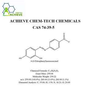 4-(4-nitrophényl)azorésorcinol CAS 74-39-5