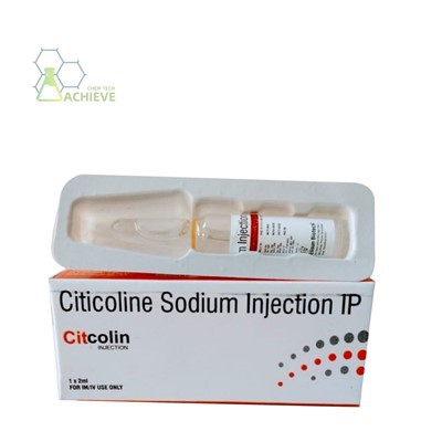 Injection de sodium de citicoline