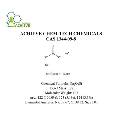 Poudre de silicate de sodium CAS 1344-09-8
