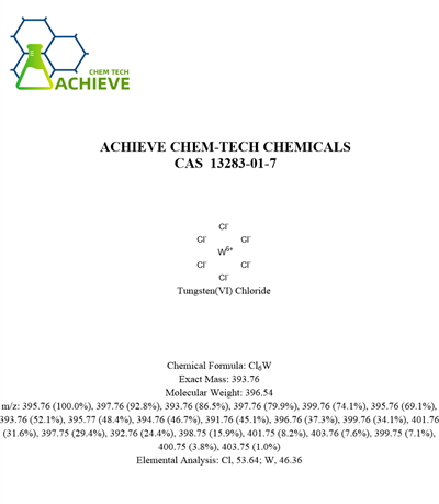 Tungstène (vi) chlorure cas 13283-01-7
